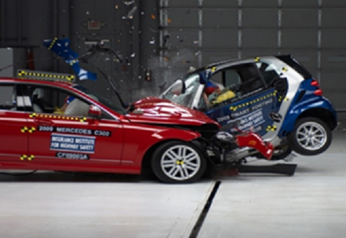 Crash-tests of cars