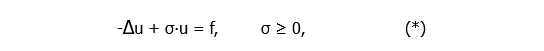Canonical form of elliptic equations
